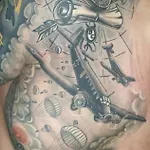 בית הארחה Tattoo Mit Restaurant Und Tattoo-studio Mörtschach